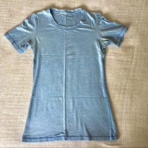 Closet Closing! Lululemon T Shirt heathered blue